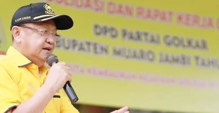 cek endra jadi ketua golkar jambi lagi musda beringin berlangsung sejuk 280341
