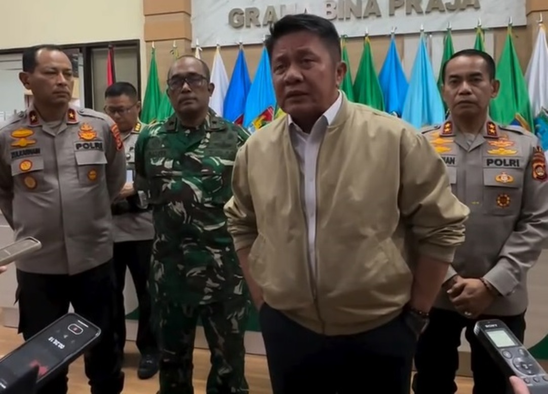 gubernur sumsel h.herman deru apresiasi massa aksi demo berjalan kondusif