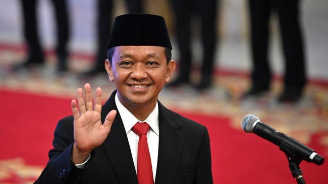 menteri esdm bahlil lahadalia.